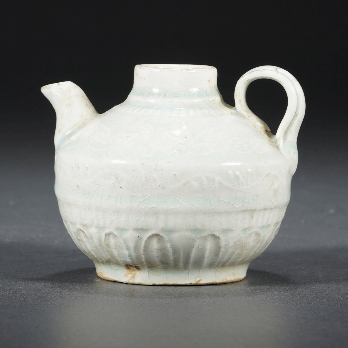 5009 元·湖田窑印花卉纹执壶