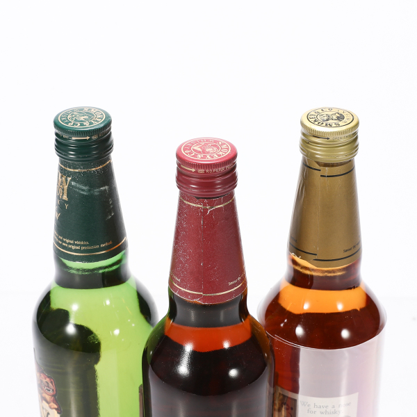 16003 约2000年代三得利smokey&co三风味威士忌三瓶