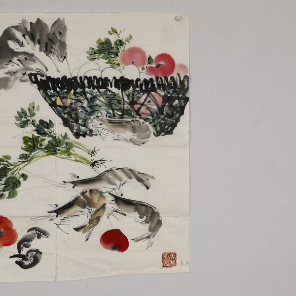 杭英(1940～ )丰腴图 - 艺是 - 西泠拍卖唯一指定线上拍卖平台