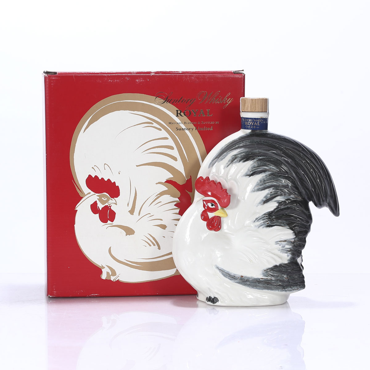 1993年三得利鸡年生肖版洛雅瓷瓶威士忌 - 艺是 - 西泠拍卖唯一指定线